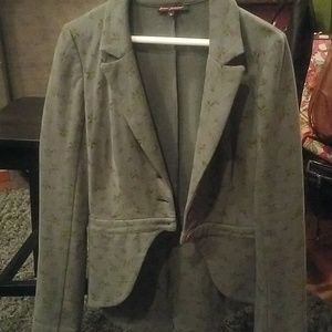 Betsy Johnson cotton blazer